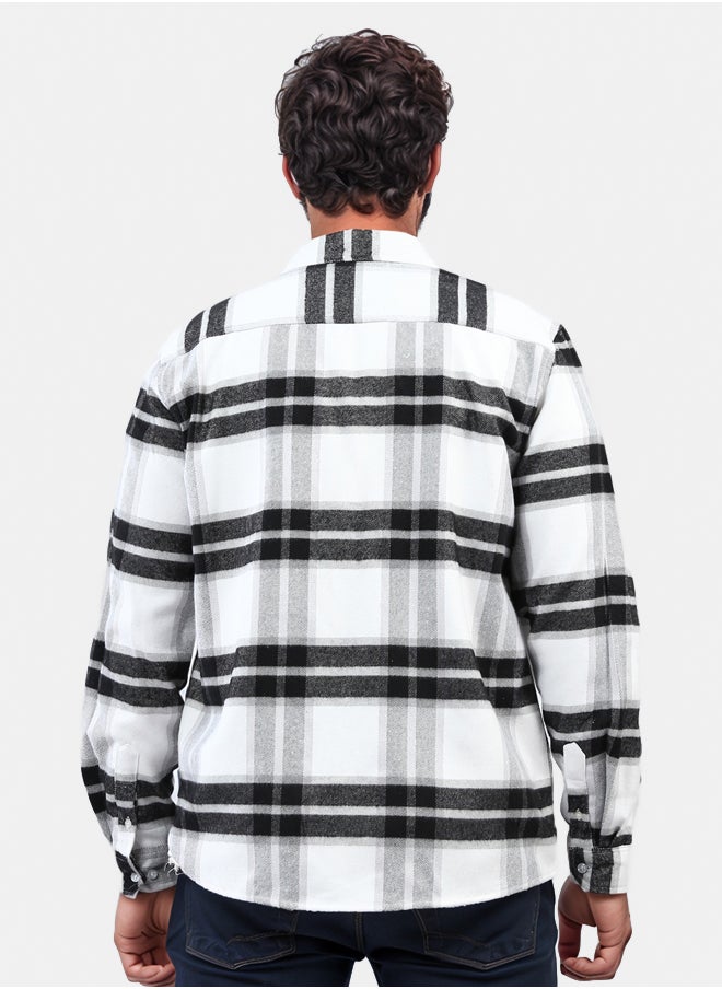 RAVIN Tartan Long Sleeves Cotton Shirt  - Image 3