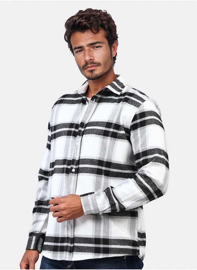 RAVIN Tartan Long Sleeves Cotton Shirt  - Image 2