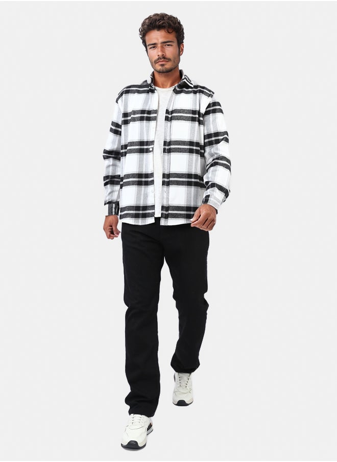 RAVIN Tartan Long Sleeves Cotton Shirt  - Image 5