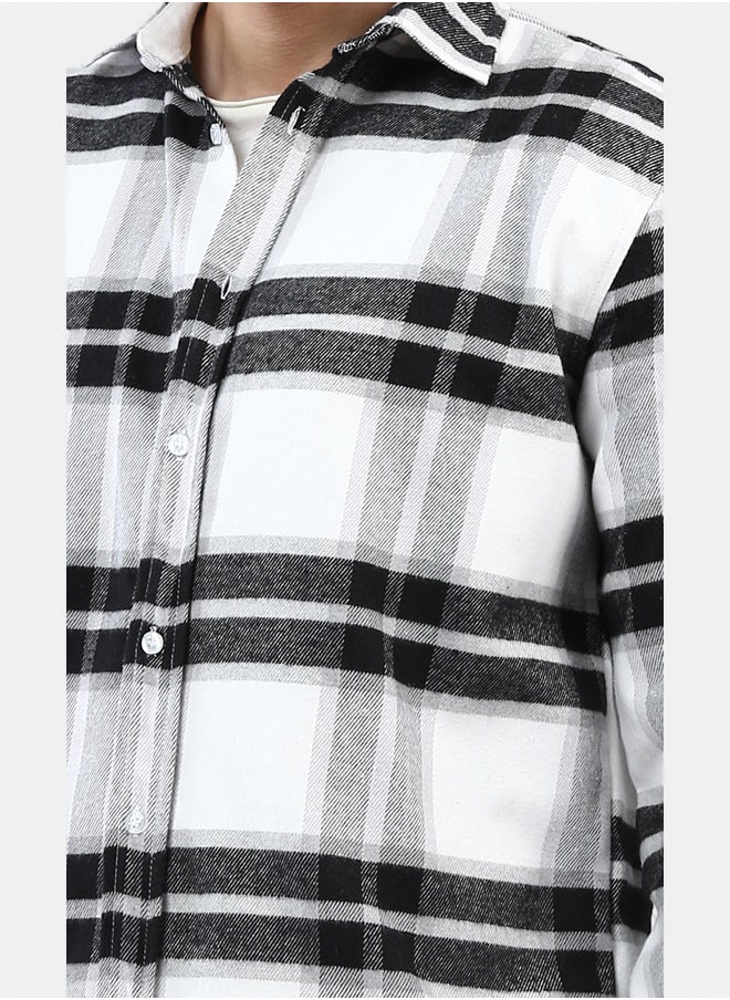 RAVIN Tartan Long Sleeves Cotton Shirt  - Image 4