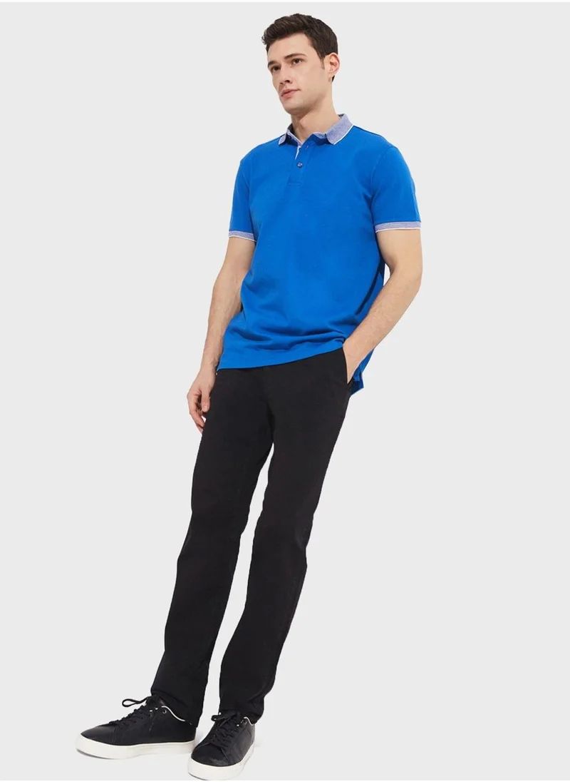 جون Essential Slim Fit Polo