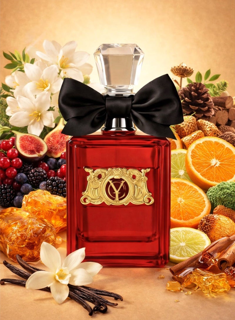 Youmar Collection No. 1004 Luxury Perfume for Women 100ML – Long-Lasting Fruity Floral Vanilla & Caramel Fragrance | Elegant Ladies Eau de Parfum - Image 1