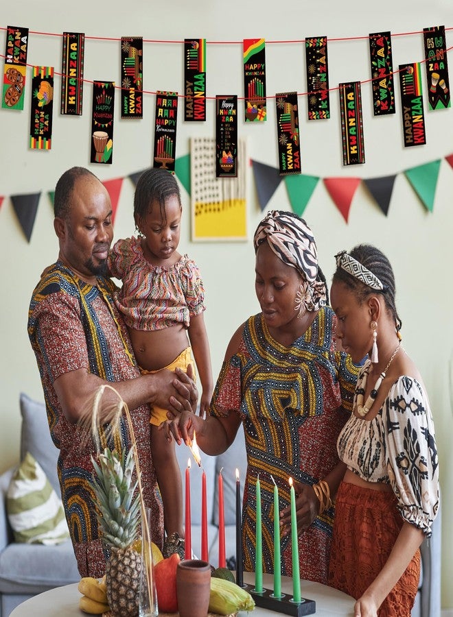 Haooryx African Kwanzaa Book Mark - 120Pcs Happy Kwanzaa Festival African Traditional Heritage Students Gifts Book Reading Lovers Accessories Men Women Page Markers School Office Home Teachers Student - Image 5