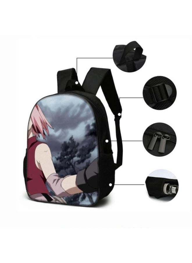 عام حقيبة ظهر مطبوعة بالرسوم المتحركة + مجموعة حقائب اليد + القلم، مجموعة حقائب عملية من ثلاث قطع (يمكن استخدام الطلاب والأطفال ونزهات الأصدقاء ورياضات تسلق الجبال وما إلى ذلك) - 91 - Image 5