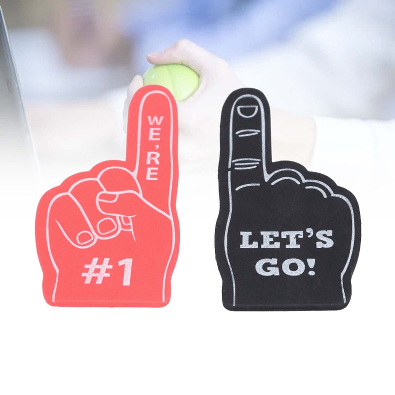 30pcs Foam Finger for All Scenes Exciting Vibrant Colors Birthday Party Supplies Cheerleading Foam Fingers for Sport Events - Image 5