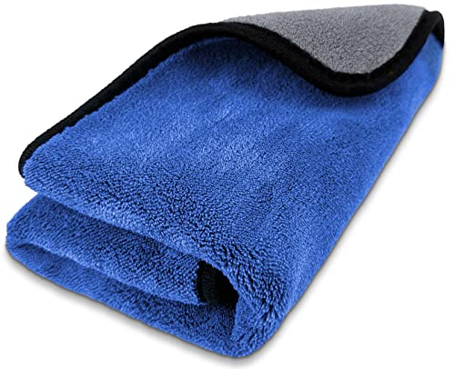 Airlab XL Microfiber Towels for Cars Drying Plush Extra Large Ultra Soft Absorbent Auto Detailing Cleaning Cloth, Lint-Free, Streak-Free, 24'' x 35'' - Pack of 1 - Image 1