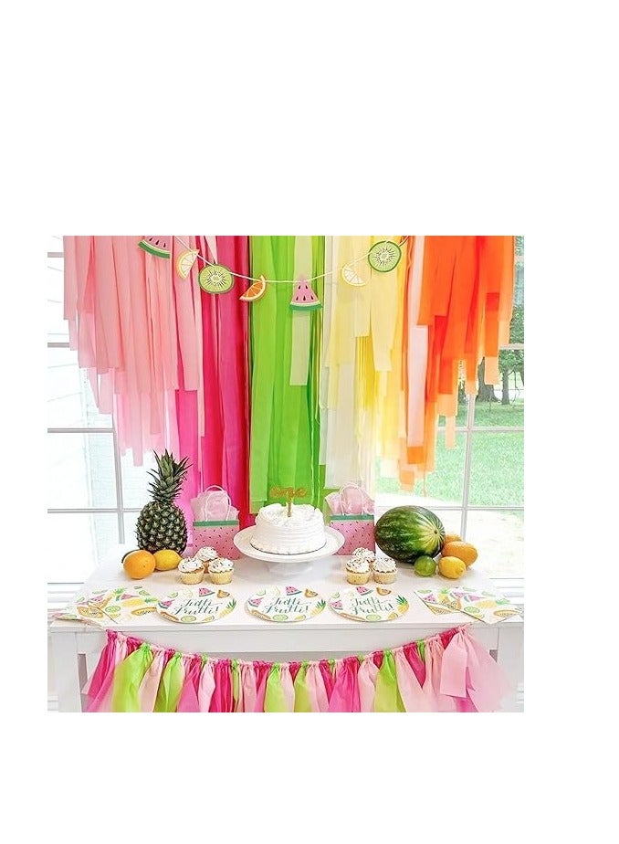 Flamingo 24-Roll Crepe Paper Streamer Multicolor - Image 4
