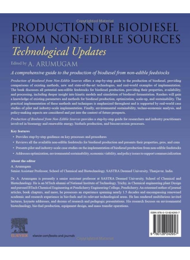 null - Production of Biodiesel from Non-Edible Sources: Technological Updates - Image 1