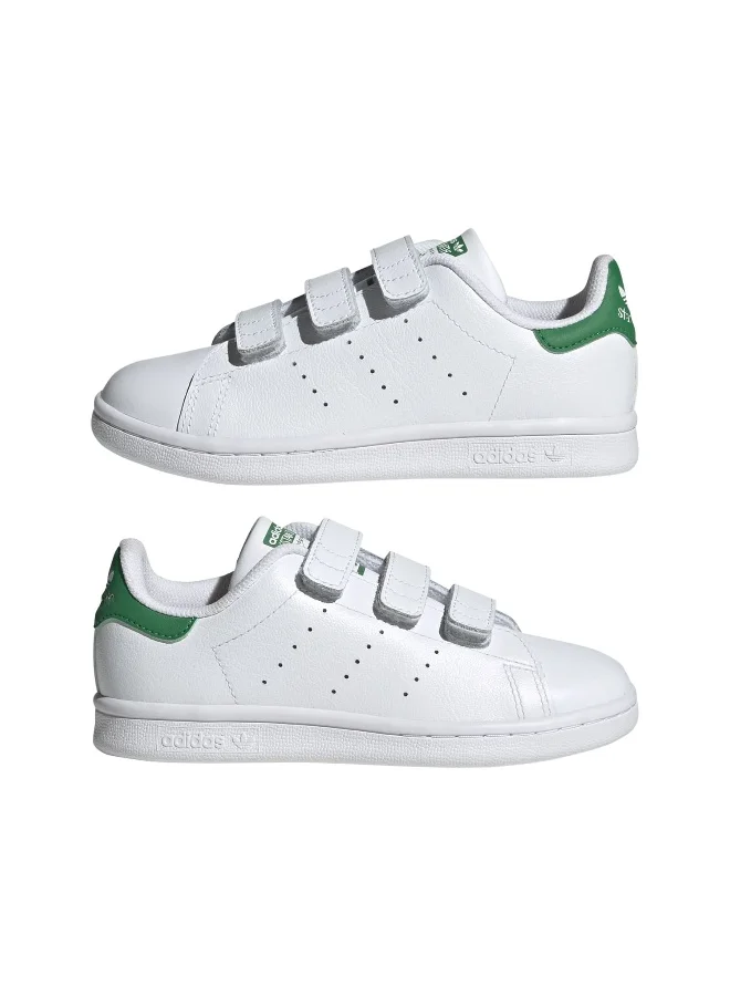 adidas Originals STAN SMITH CF C White Originals Kids Shoes