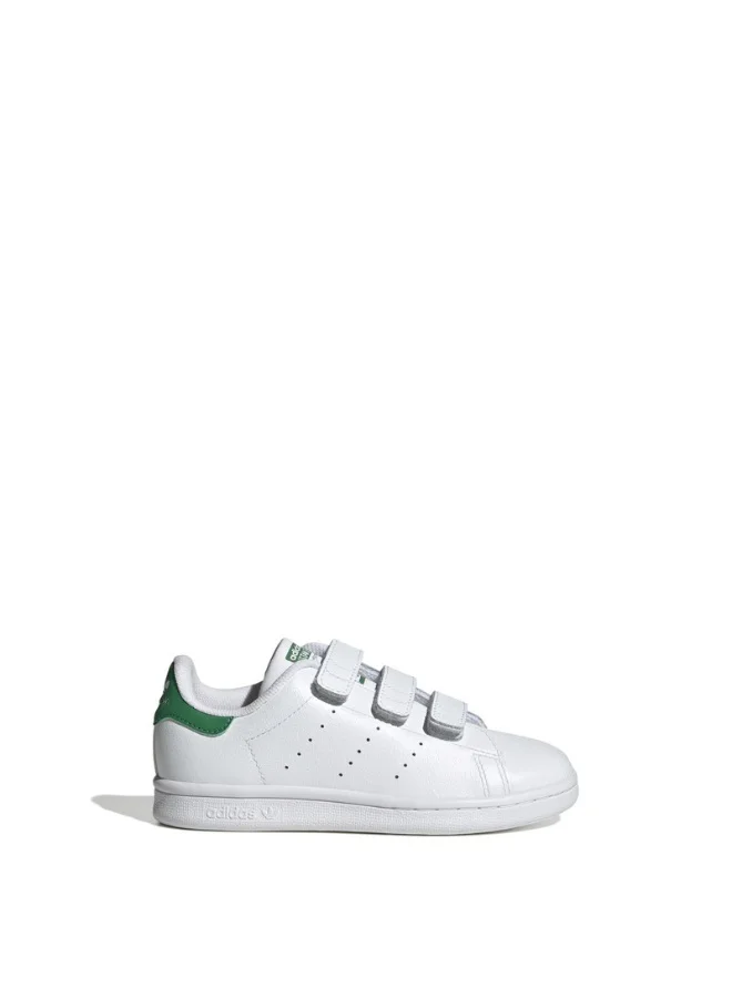 adidas Originals STAN SMITH CF C White Originals Kids Shoes