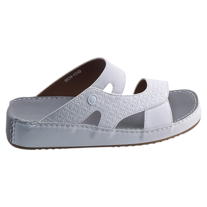 AET A E T Handmade Arabic Sandals For Men | Outdoor Mens Slippers | Genuine PU Leather With Buckle - Image 1