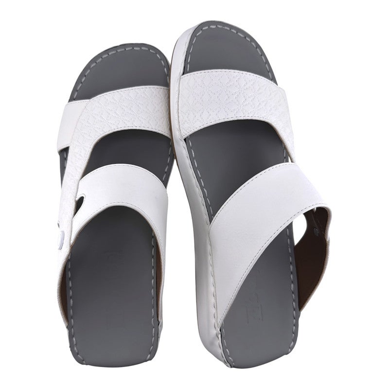 AET A E T Handmade Arabic Sandals For Men | Outdoor Mens Slippers | Genuine PU Leather With Buckle - Image 2