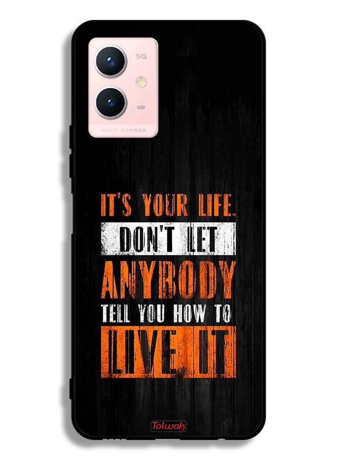 Tolwak Vivo Y33s 5G Protective Case Cover Its Your Life - Image 2