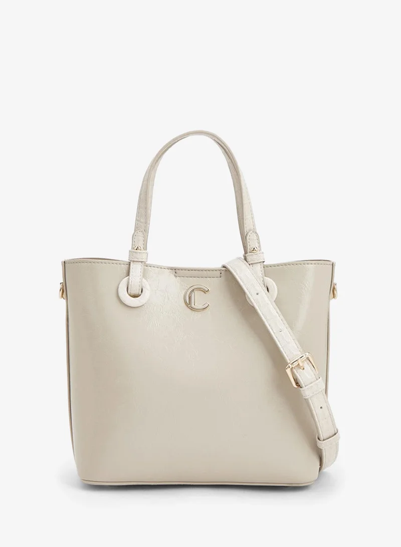 Le Confort Textured Tote Bag With Adjustable Strap