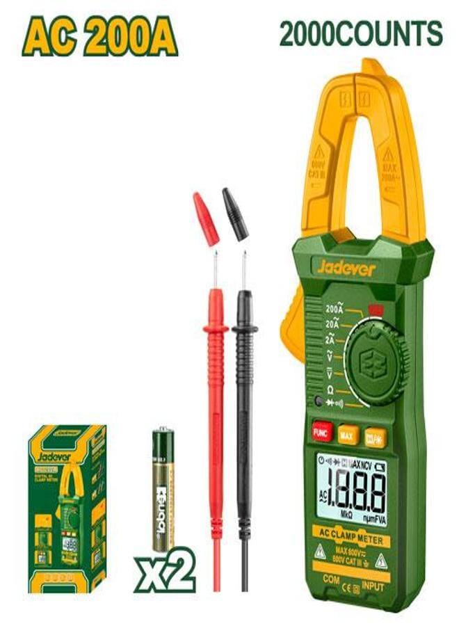 Jadever Digital Ac Clamp Meter Jddm6501