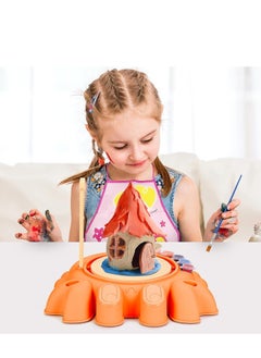 Diy 🎨 Pottery Arts DIY Kit – Creative Clay Wheel Set for Kids – Ages 3+ Type: Creative Arts & Crafts – Players: Solo or Group – Ages: 3+ – Subtype: Pottery Wheel Kit – Theme: Clay Art / DIY Hands-on Learning  - Image 2