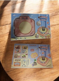 Diy 🎨 Pottery Arts DIY Kit – Creative Clay Wheel Set for Kids – Ages 3+ Type: Creative Arts & Crafts – Players: Solo or Group – Ages: 3+ – Subtype: Pottery Wheel Kit – Theme: Clay Art / DIY Hands-on Learning  - Image 1