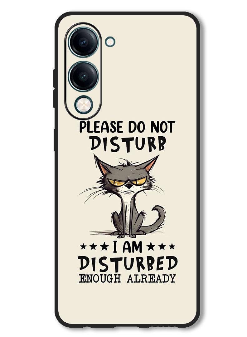 Theodor Case Compatible with Vivo Y29s Protection Shockproof Bumper Cover Please do not disturb - Image 1