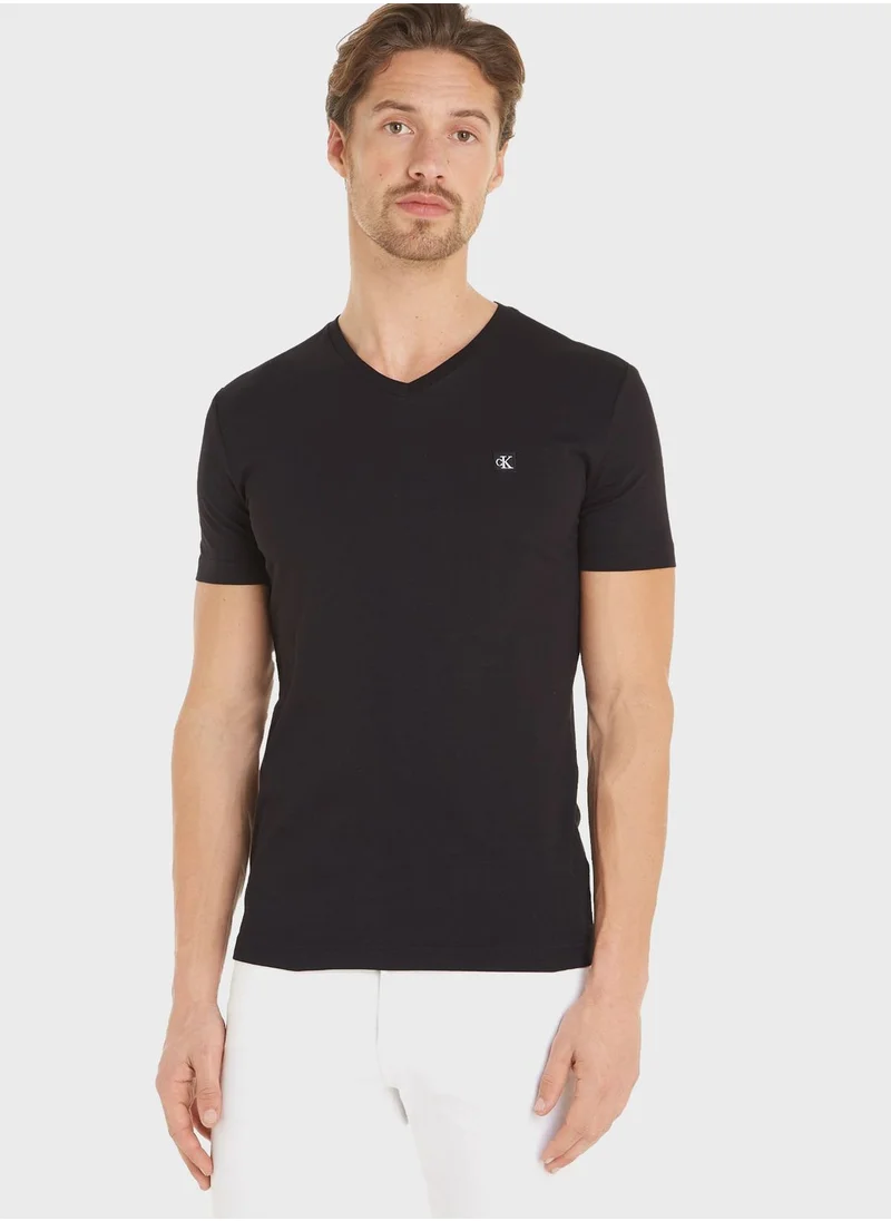 Calvin Klein Jeans Logo Crew Neck T-Shirt