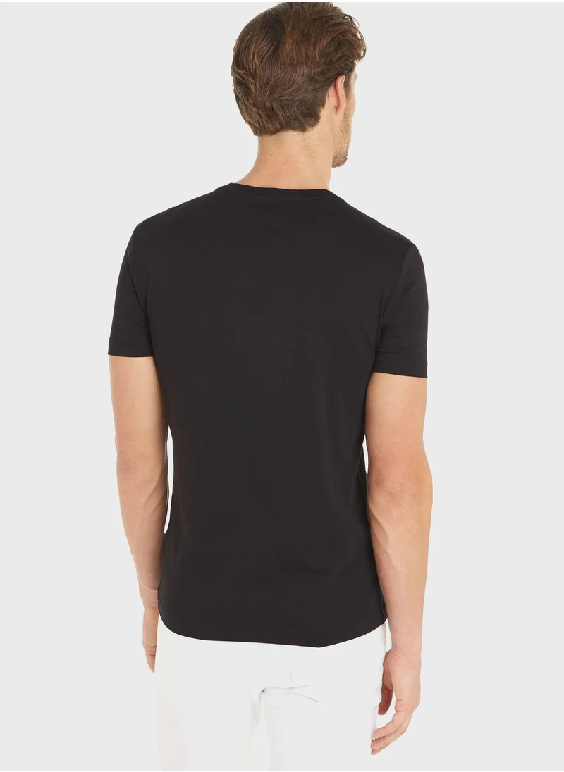 Calvin Klein Jeans Logo Crew Neck T-Shirt