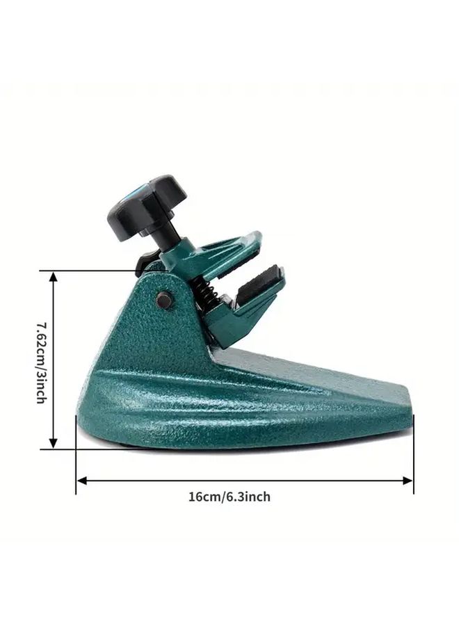 Precision Adjustable Metal Micrometer Stand Holder With Non Slip Clamp Pad 1pc - Image 4