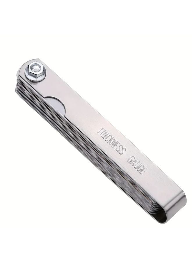 32 Pcs Stainless Steel Valve Gap Gauge Set 0 04 0 88mm Thickness Ruler For Engine Clearance Measurement - Image 1