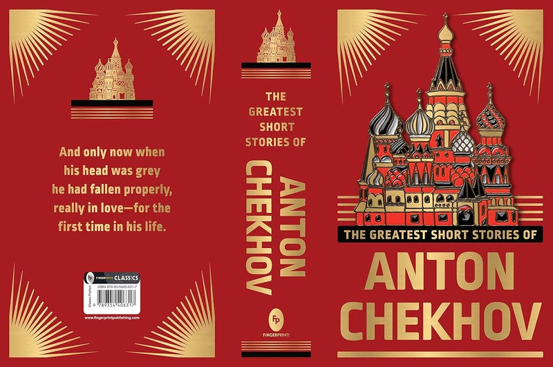 FINGERPRINT with FP logo The Greatest Short Stories of Anton Chekhov (Deluxe Hardbound Edition) - Image 2