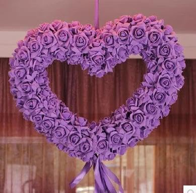 Crafare 9 Inch Craft Foam Heart 4 Pack Polystyrene Foam Wreath For Wedding Or Valentines Projects Sculpture Modeling Decoration Diy Arts Arrangement - Image 2