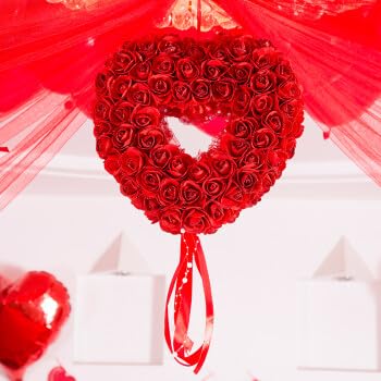 Crafare 9 Inch Craft Foam Heart 4 Pack Polystyrene Foam Wreath For Wedding Or Valentines Projects Sculpture Modeling Decoration Diy Arts Arrangement - Image 4