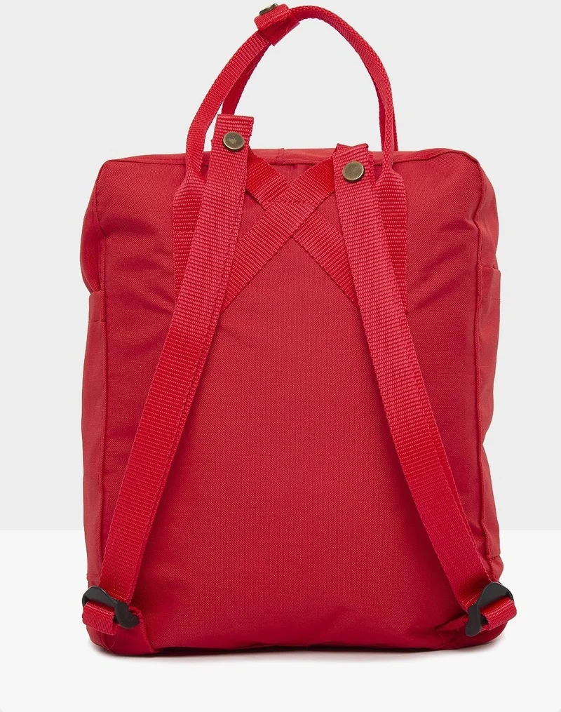 Bagmori Red Square Bag with Adjustable Strap