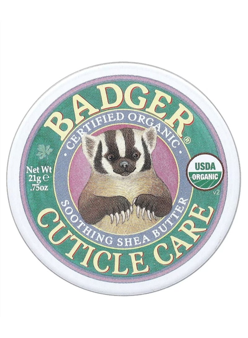 Badger Cuticle Care Shea Butter 0.75 oz (21 g) - Image 1