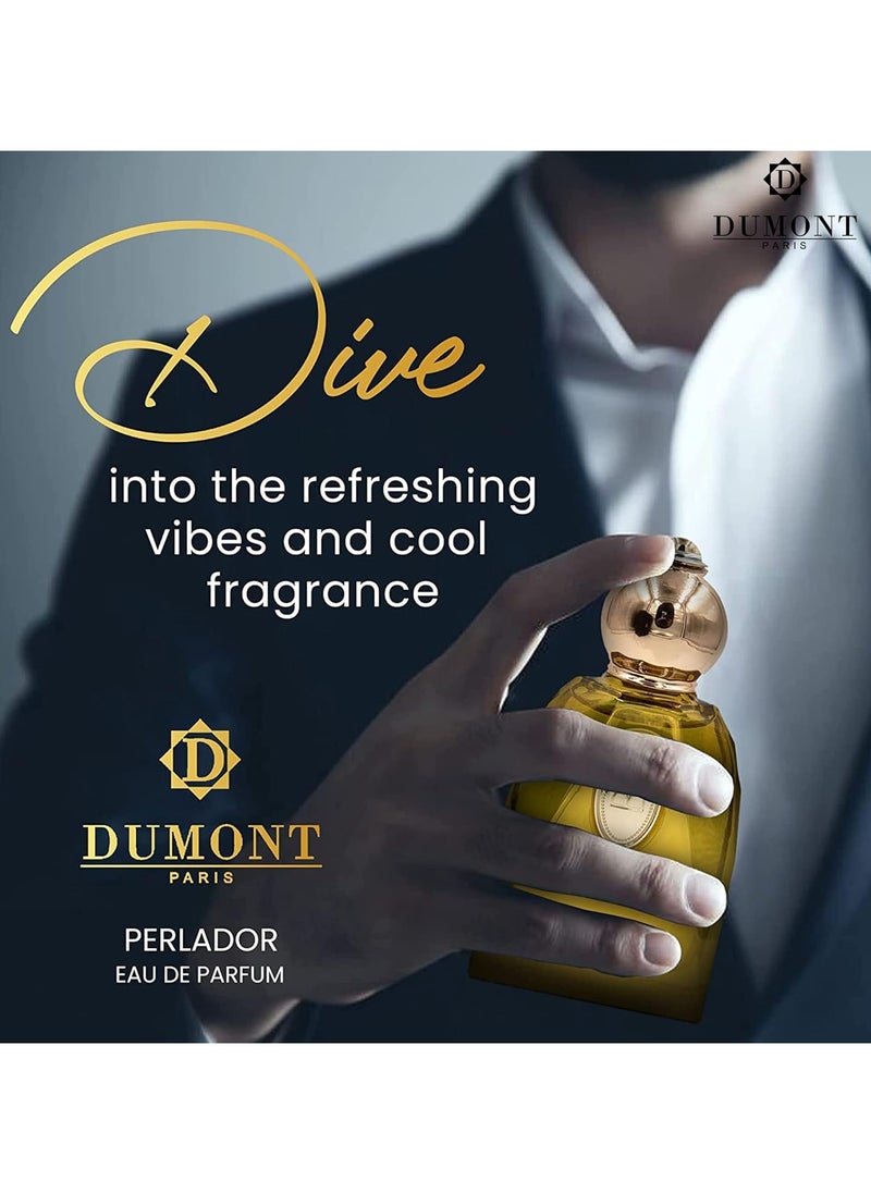 دومونت باريس دومونت بوروج بيرلادور - ٨٥ مل - عطر للرجال والنساء - إلهام عطور عربية مع لمسات مسكية - رذاذ كولونيا وبخاخ جسم بعمر طويل - له ولها  - Image 4