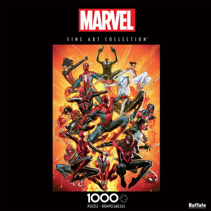 Buffalo Games – Marvel Spider-Geddon 1000 Piece Jigsaw Puzzle – Fine Art Collection Colorful Puzzle for Adults – Precision-Cut Pieces, Beautiful Artwork, and Hours of Relaxing Fun - Image 3
