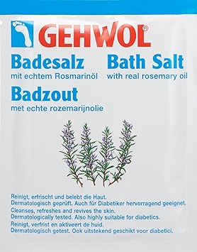 Gehwol Rosemary Bath Salts 10 X 25G Cleansing Foot Bath Natural Revitalising - Image 2