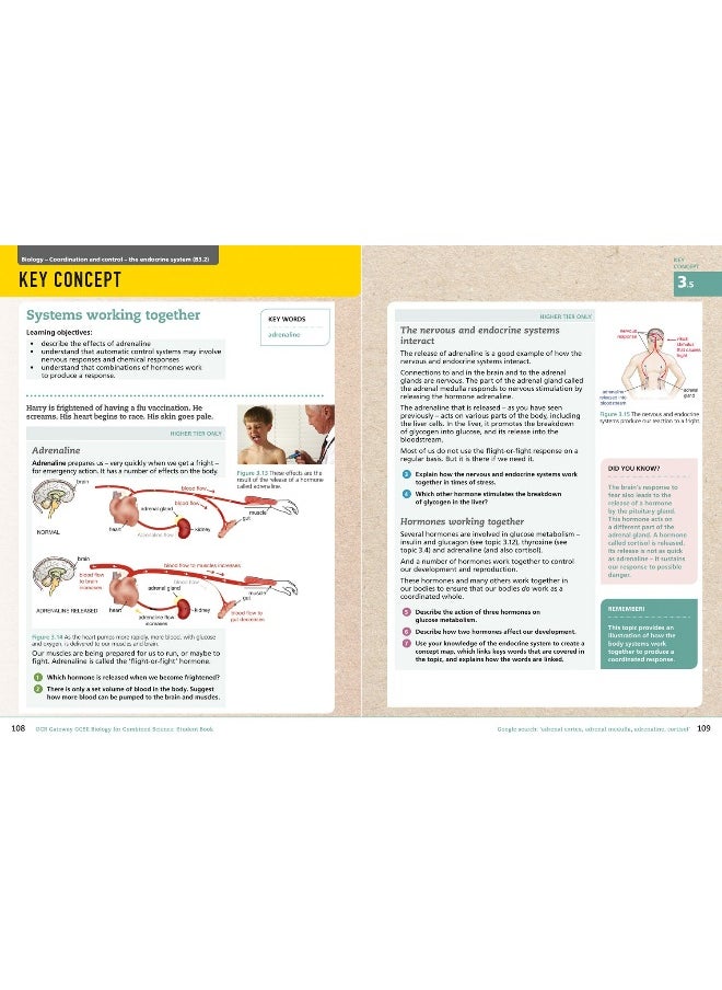Collins OCR Gateway GCSE Biology for Combined Science 9-1 Student Book
