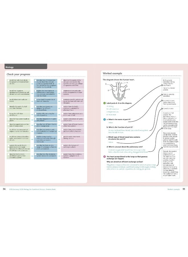 Collins OCR Gateway GCSE Biology for Combined Science 9-1 Student Book
