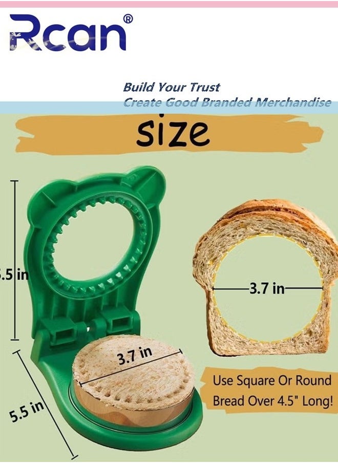 Bread Edge Cutter and Sandwich Maker Rounded Shape and Multicolour Randomly Assorted