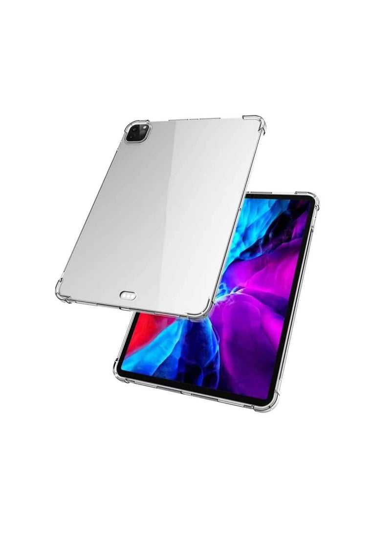 متوافق مع iPad Pro 11 بوصة 2021/2022، حافظة رفيعة للغاية وشفافة، غطاء خلفي شفاف من مادة TPU الناعمة، غطاء سيليكون خفيف الوزن، مضاد للخدش ومضاد للسقوط - Image 2