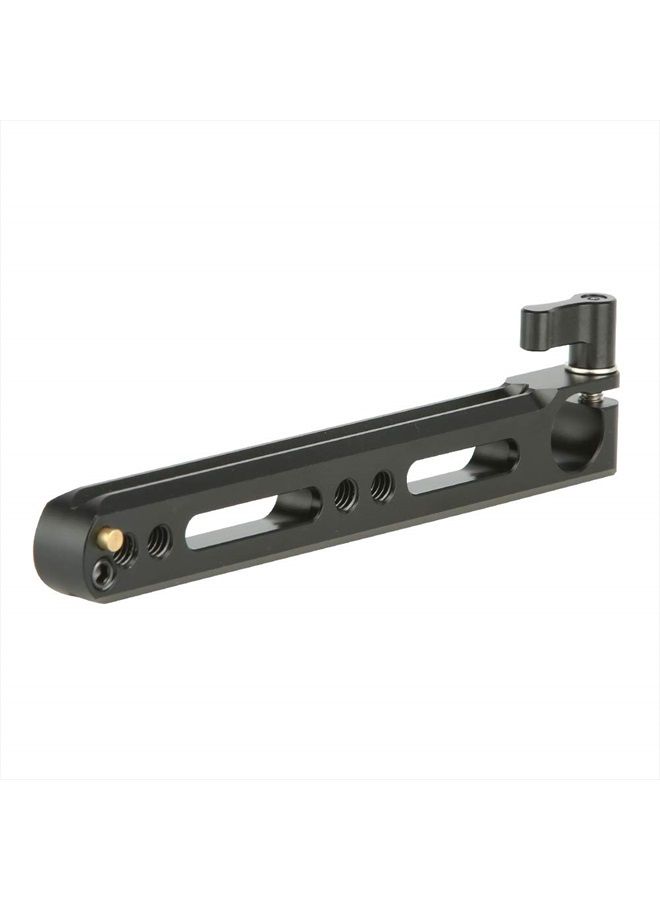 NICEYRIG 15mm Single Rod Clamp with Quick Release NATO Rail Double Sided, 1/4 Thread - 298 - Image 1