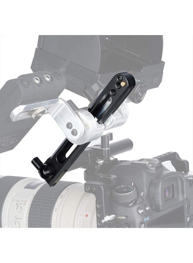 NICEYRIG 15mm Single Rod Clamp with Quick Release NATO Rail Double Sided, 1/4 Thread - 298 - Image 2