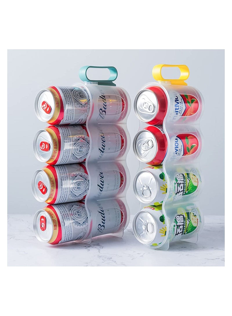 Y&D Portable Soda Can Organizer for Refrigerator Shelves, Beer Racks, Storage Sliders (3-Pack) 1  - Image 3
