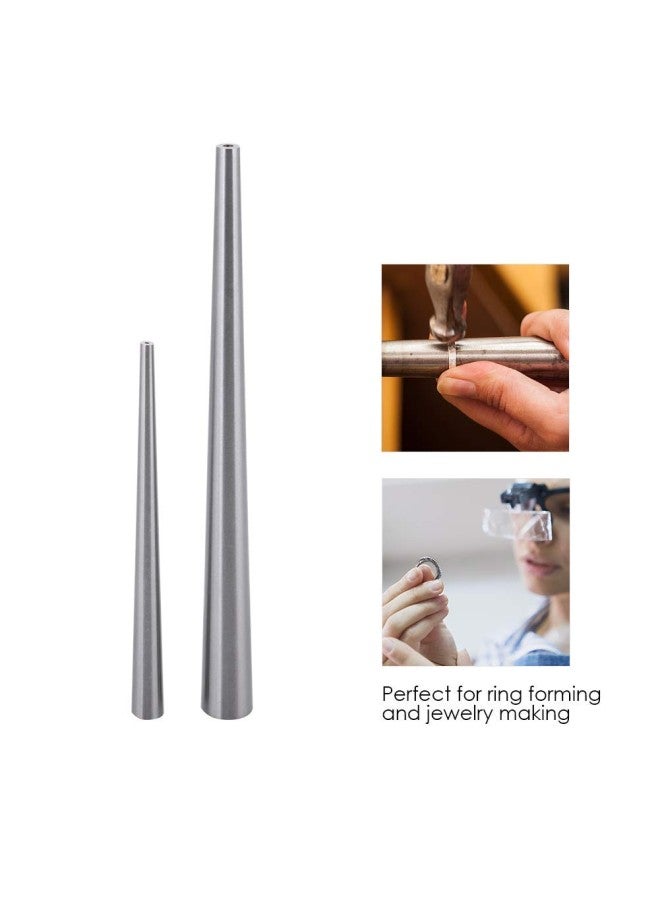 klarako 2 Sizes Stainless Steel Ring Enlarger Stick Mandrel Sizer Shaping Forming Tool for Jewelry Making and Ring Forming Jewellery Craft Tool (2) - Image 2