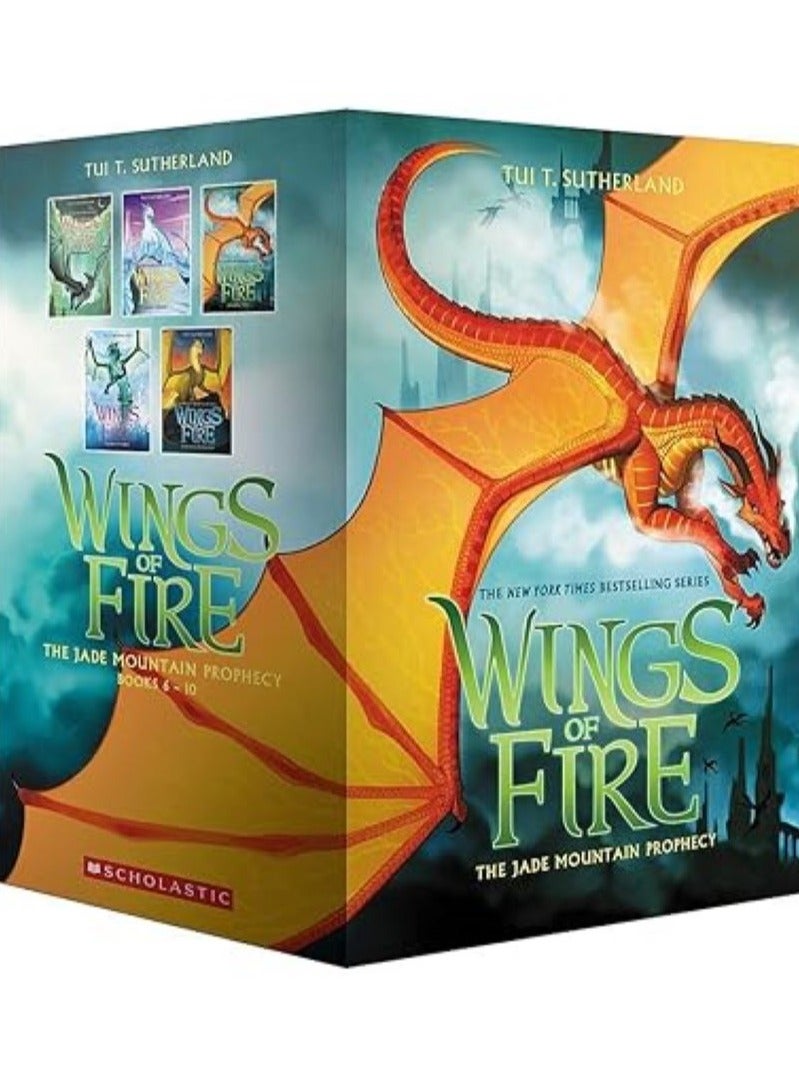 Wings of Fire the Jade Mountain Prophecy Collection: Moon Rising / Winter Turning / Escaping Peril / Talons of Power / Darkness of Dragons