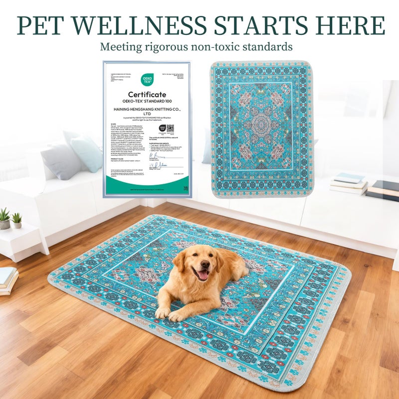 Homimp Washable Pee Pads for Dogs, 4 Pack Reusable Puppy Pads, Absorbent and Leakproof Dog Pee Pads, Non Slip Puppy Training Pads, Pet Mat for Floor, Crate, Couch, Whelping, 18"x24" - Image 4