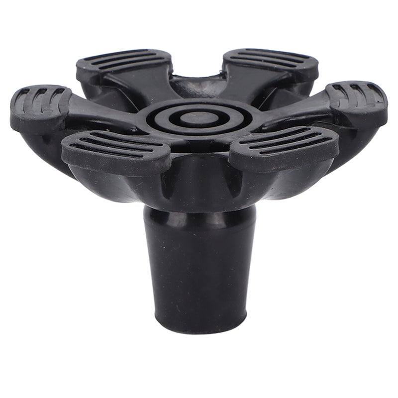 Walking Cane Tip Silicone 6 Pillar Design Strong Stability Prevent Slipping 22mm Walking Sticks Foot Pad - Image 3