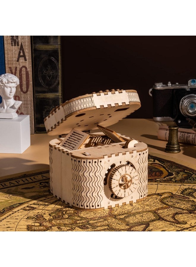 Robotime 3D Wooden Puzzles For Adults Treasure Box 3D Puzzle Mechanical Ring Box Gift Choice Hobbies For Brain Teasers Enthusiasts - Image 3