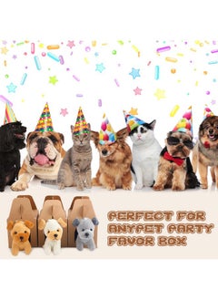 Fainne Fainne 24 Pcs Party Favors Boxes Treat Boxes Foldable Gift Boxes Candy Goodie Boxes Decorations Adopt Pet Gift for Birthday Wedding Bridal Shower Party Favors(Blank)  - Image 2