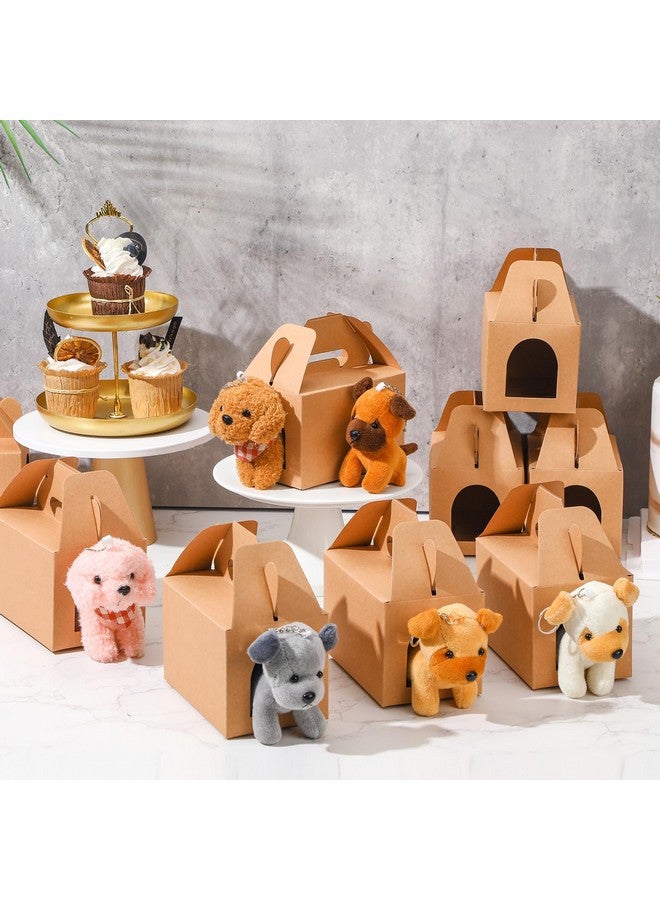 Fainne 24 Pcs Party Favors Boxes Treat Boxes Foldable Gift Boxes Candy Goodie Boxes Decorations Adopt Pet Gift for Birthday Wedding Bridal Shower Party Favors(Blank) - Image 3