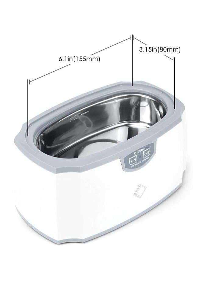 Ultrasonic Cleaning Device Digital Ultrasonic Cleaner Ultrasonic Device Ultrasonic Device for Cleaning Glasses Jewellery Watches Brush - Image 5