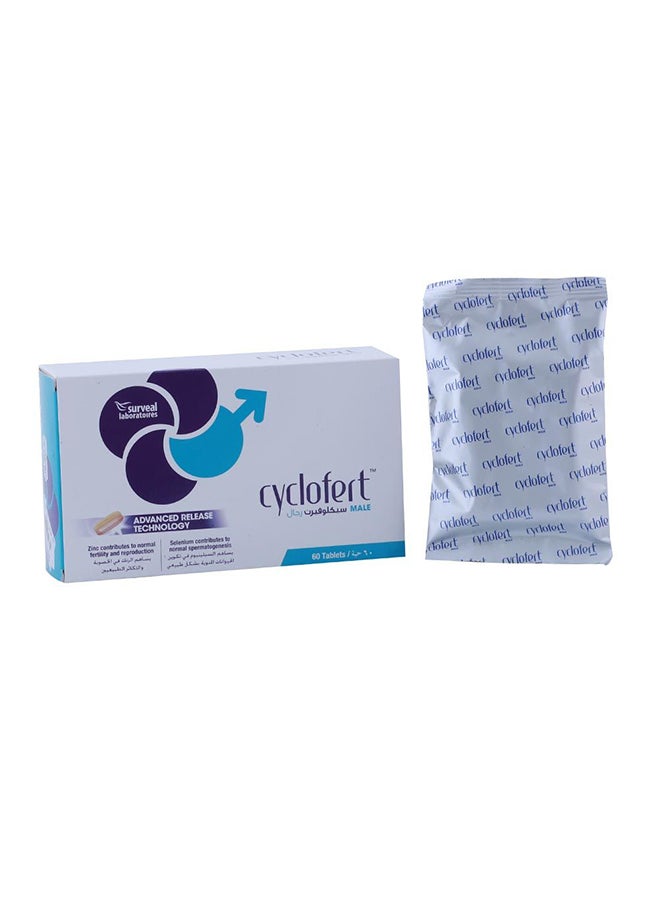 Cyclofert - Male Tablet 60's - Image 1